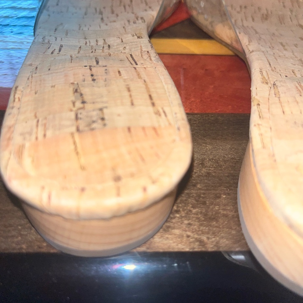Vaneli Women's Cork and Metallic Sandals - Picture 2 of 3